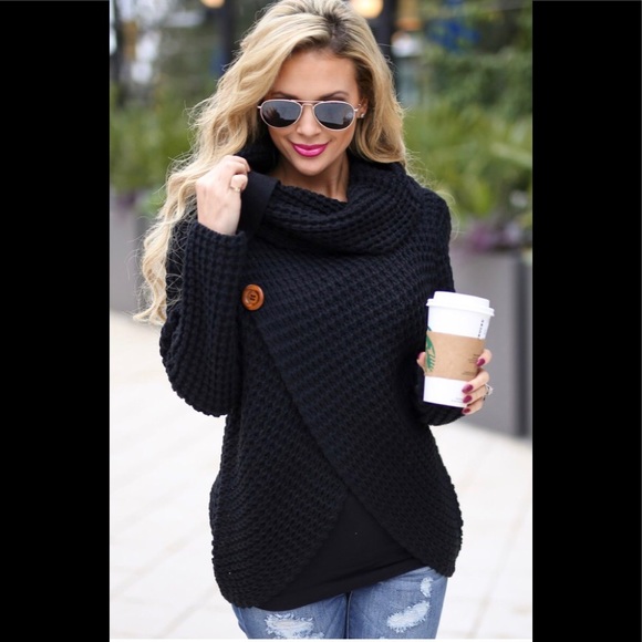 👉NOW AVAILABLE!!!!👀 BUTTON DETAIL SWEATER!🤓 - Picture 4 of 8